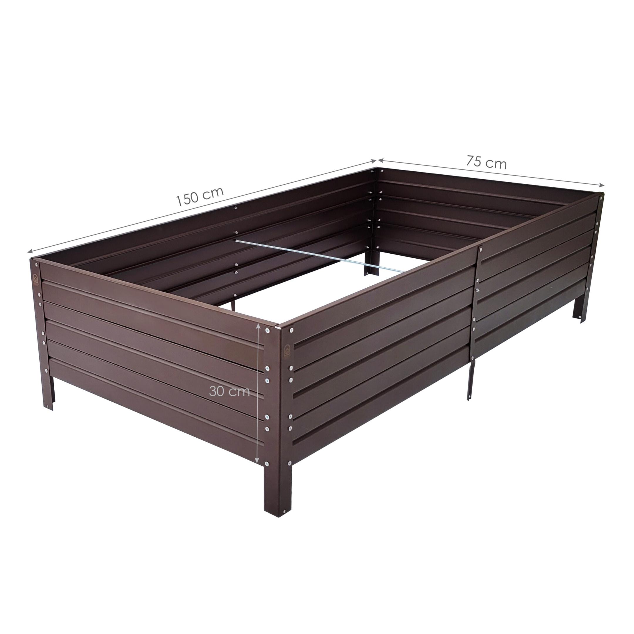 Raised Bed 1500x750x300mm, PAINTED - Image 2