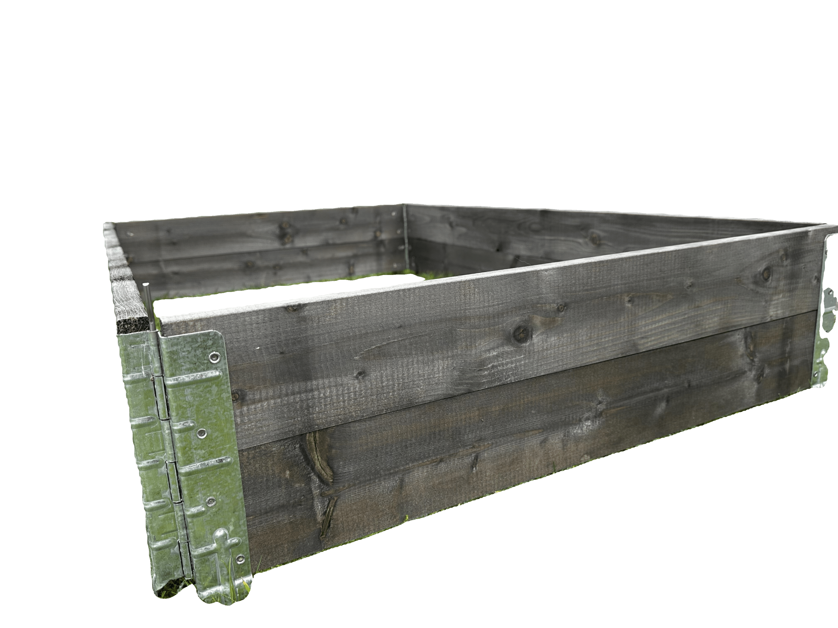 Treated Wooden Raised Bed