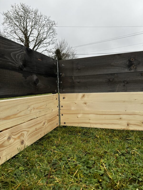 Treated Wooden Raised Bed - Image 5