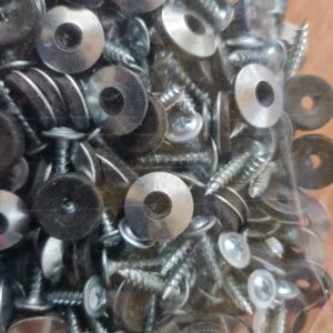 50 extra Polycarbonate Screws and Washers