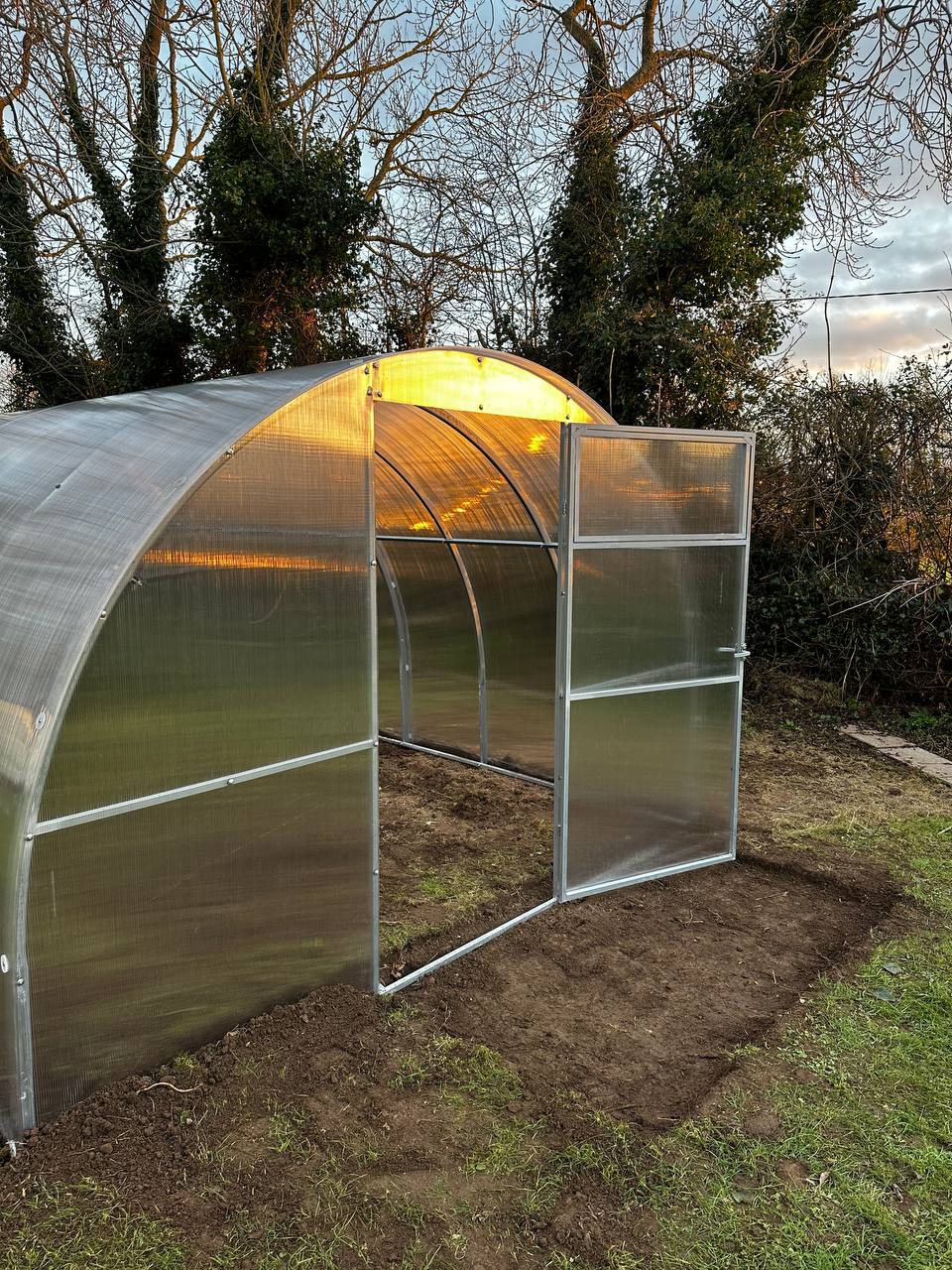 Polycarbonate greenhouse “Champion” 3x10m - Image 2