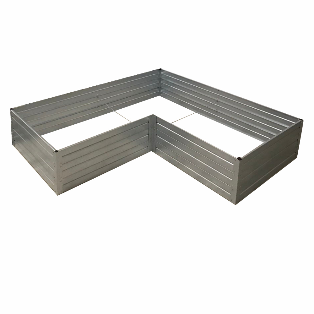 L Shape Raised Bed, Galvanized - Image 3
