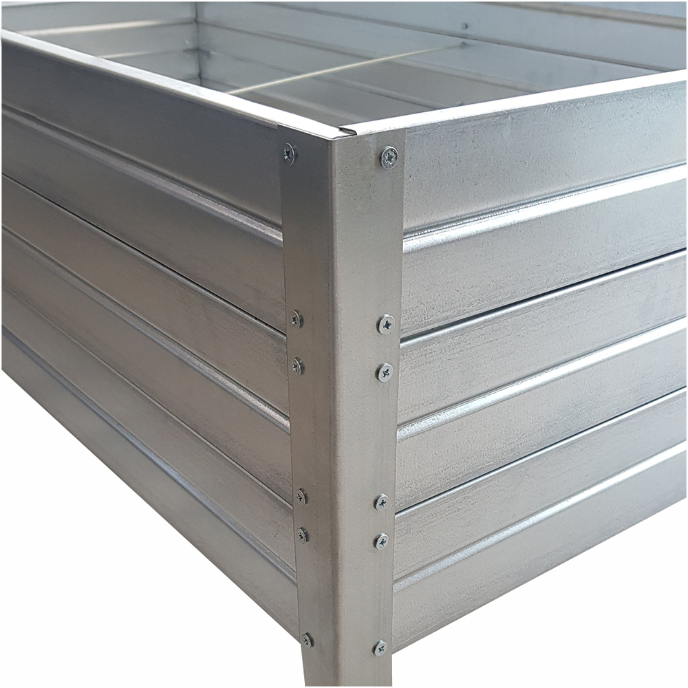 Raised Bed 1500x750x300mm, Galvanized - Image 5