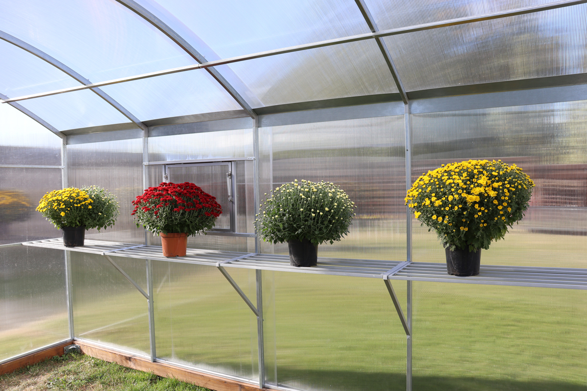 Greenhouse Galvanized Shelf