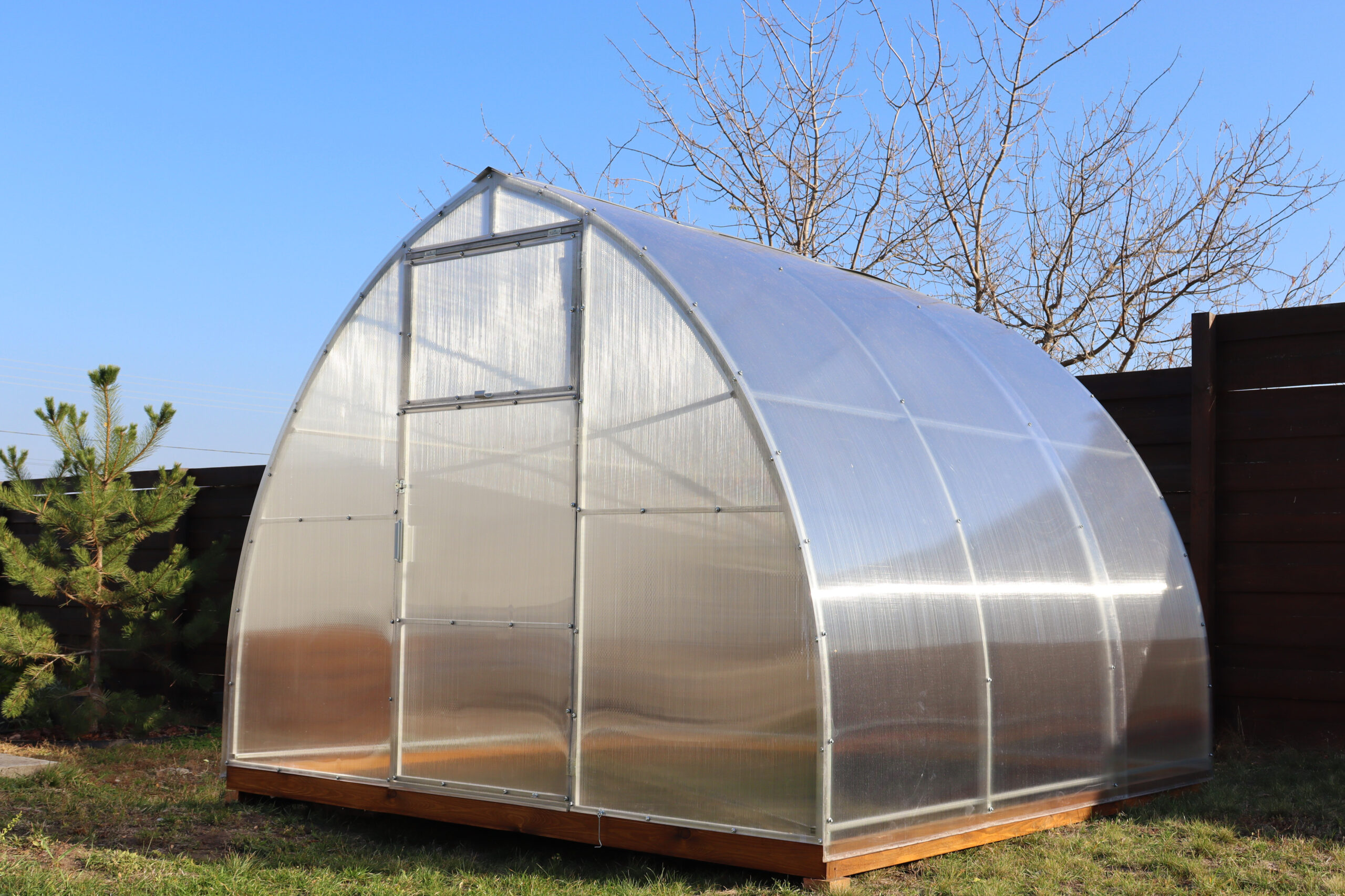 Coming Soon: Polycarbonate Greenhouse “Arrow”