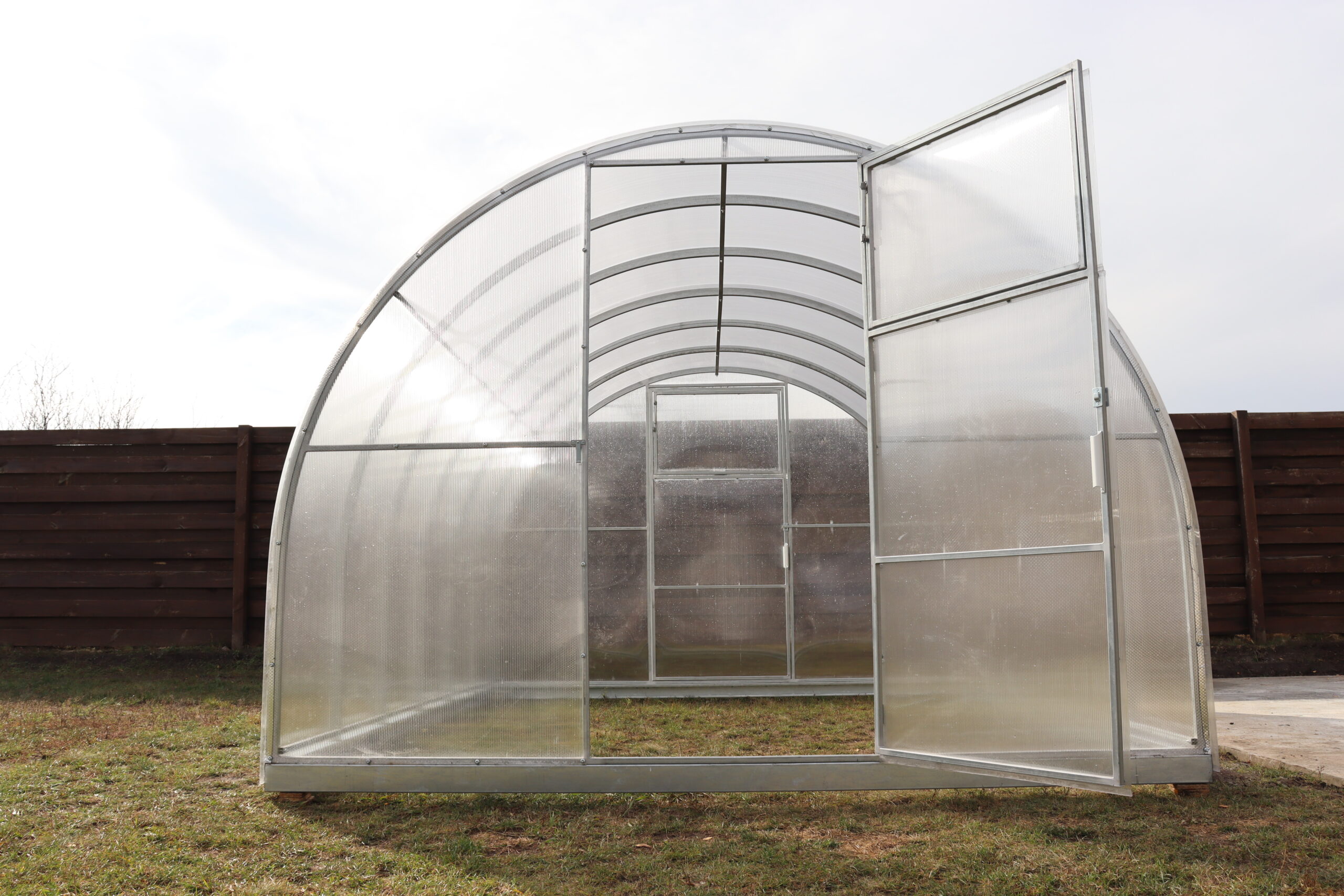Polycarbonate greenhouse “Classic” 3x12m - Image 2